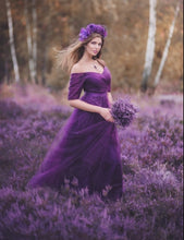 Load image into Gallery viewer, 2019 Hot Sale Purple Red Bridesmaid Dresses Satin Tulle A-Line Royal Blue Sleeveless Wedding Party Prom Girl Dresses party dress